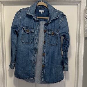 LOFT Classic Blue Denim Jacket